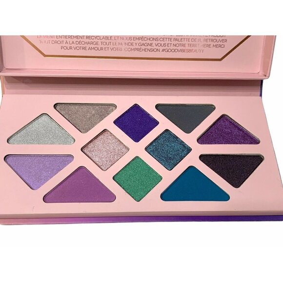 ATHR Beauty Moonlight Crystal Palette 12 Cosmic Shades Matte Shimmer Metallic - Picture 2 of 12